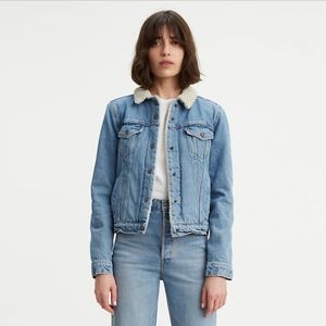 Levis Original Sherpa Truckers Jacket